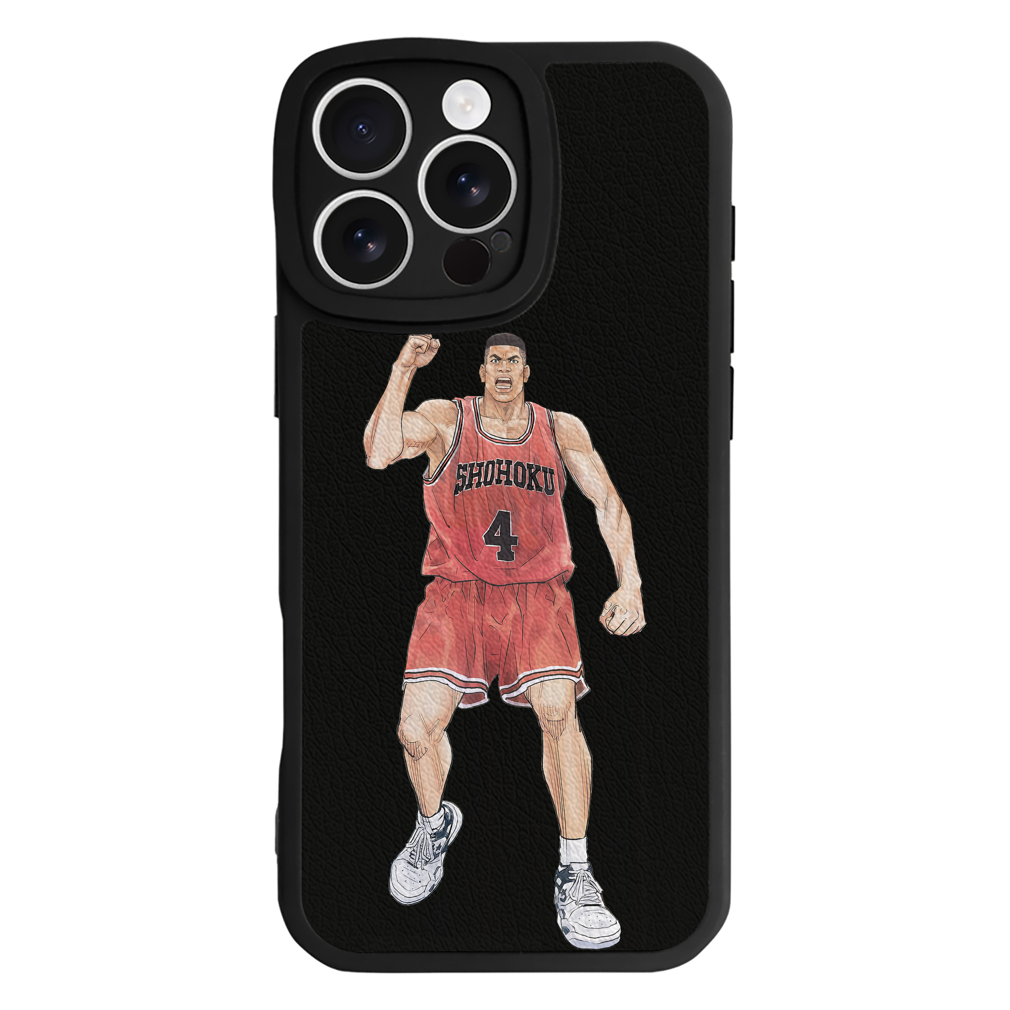 （画像用） SLAM DUNK／スラムダンク 【iPhone 16シリーズ対応】シリコンスマホケース（レザー調） 材質：シリコン